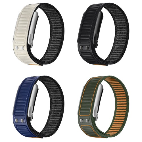 Dual-Color Nylon Sport Loop Watch Band for Whoop 5.0 MG（NLB-897）