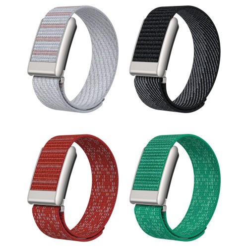Dual-Color Nylon Sport Loop Watch Band for Whoop 5.0 MG （NLB-896）