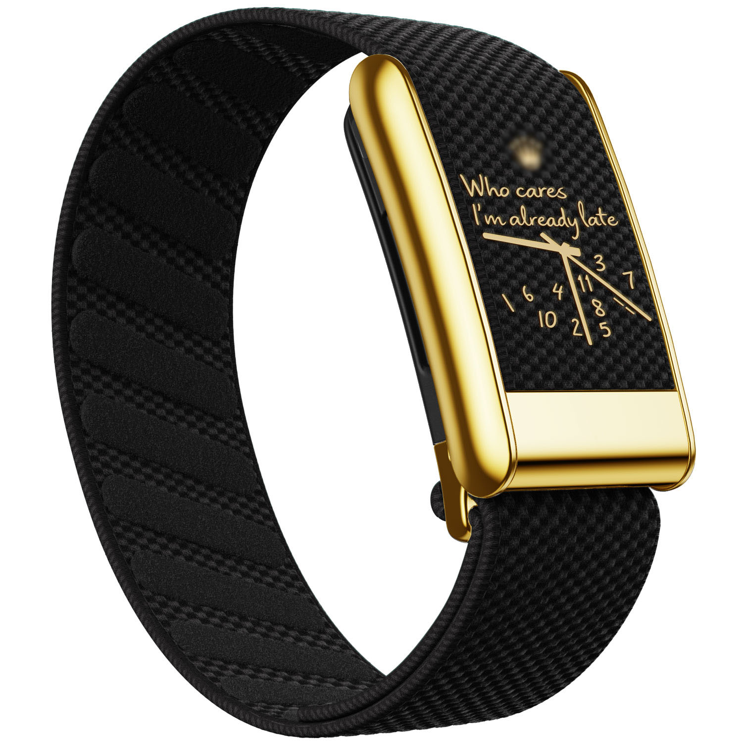 "Who Cares I'm Already Late": The Gold Whoop 5.0 Band You Need
