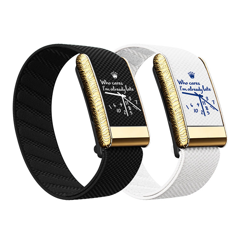 The Tiger-Stripe Frame & Clock Nylon Band for Whoop 5.0