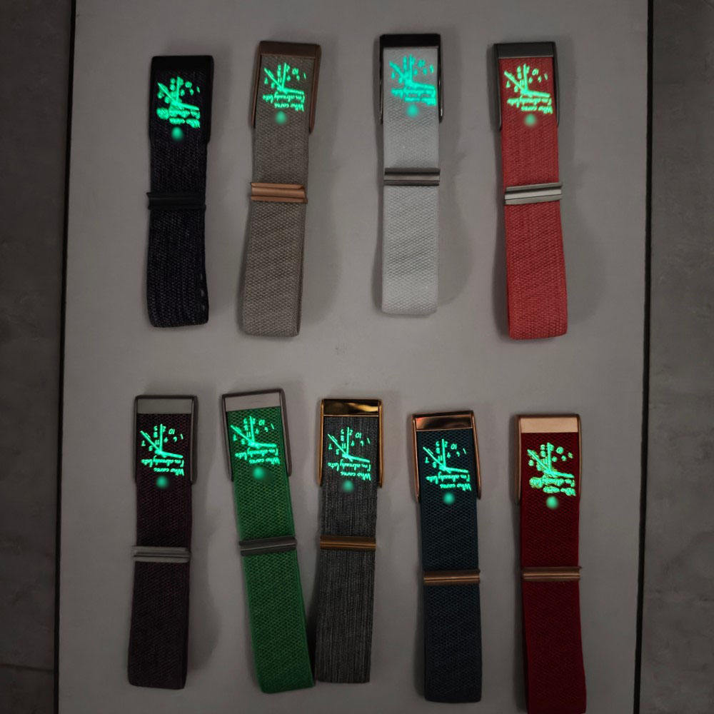 The Luminous Clock Nylon Band for Whoop 5.0